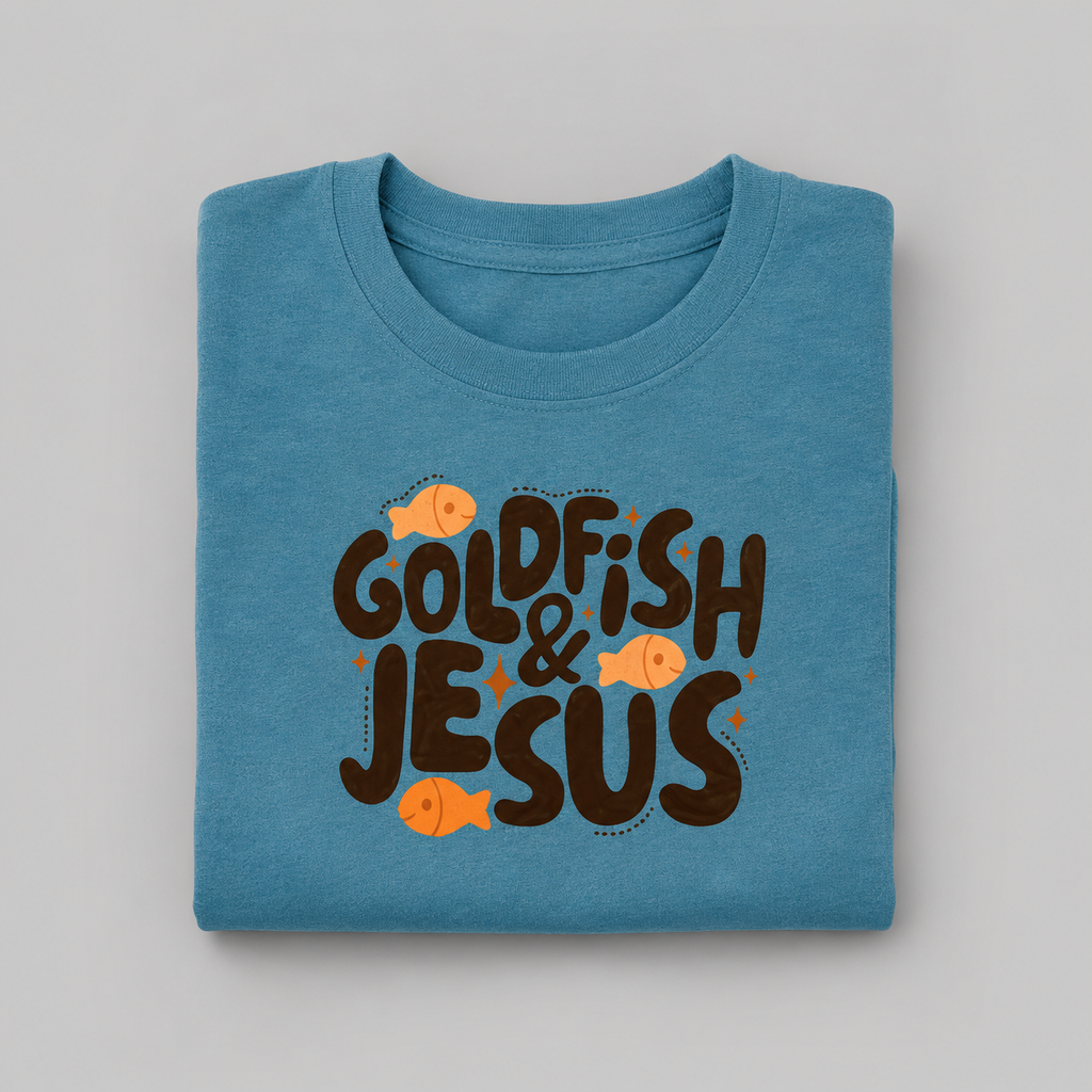 Goldfish & Jesus Toddler Tee