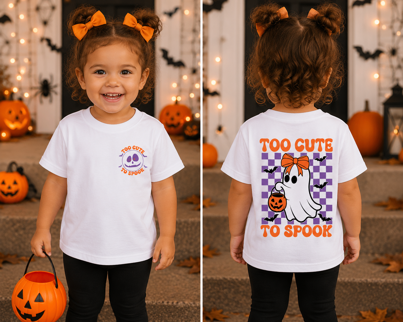 Too Cute to Spook Tee Youth/Toddler