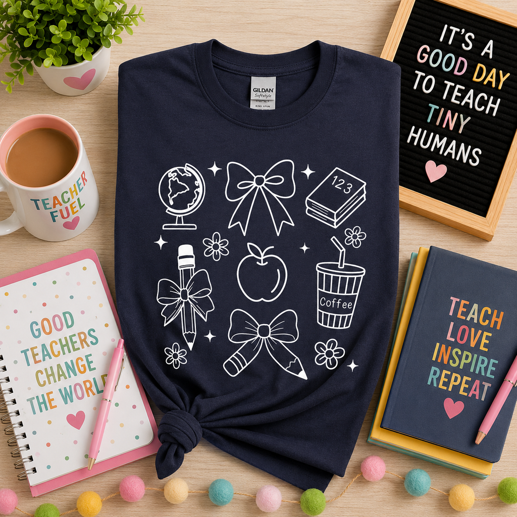 Teacher Essentials Graphic Tee