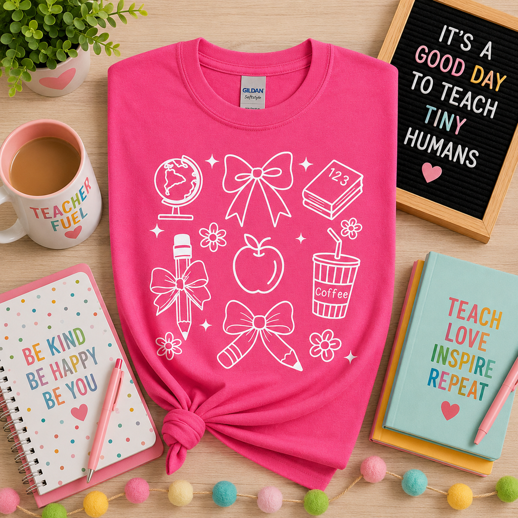 Teacher Essentials Graphic Tee