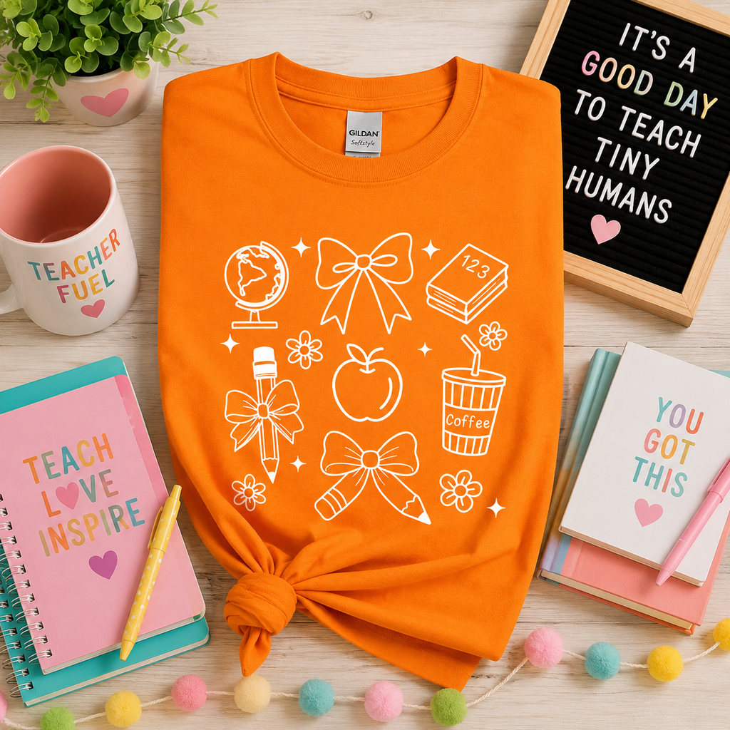 Teacher Essentials Graphic Tee
