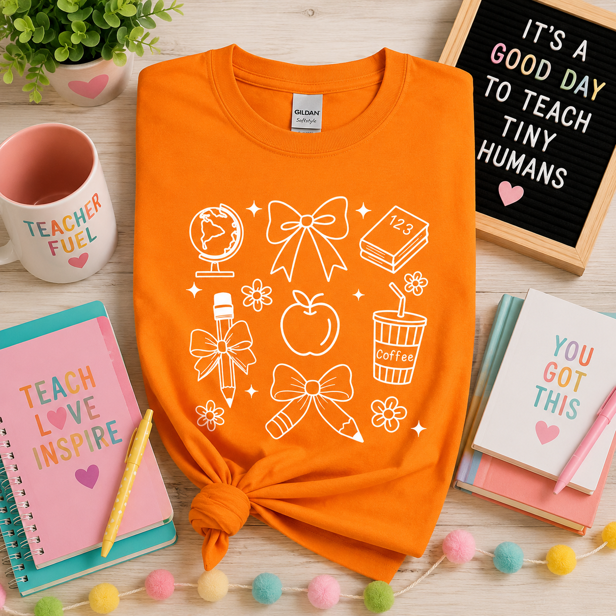 Teacher Essentials Graphic Tee