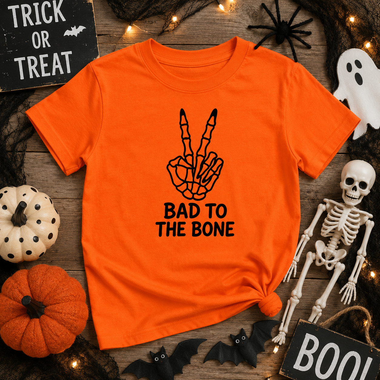 Bad to the Bone™ Halloween Tee Toddler/ Youth