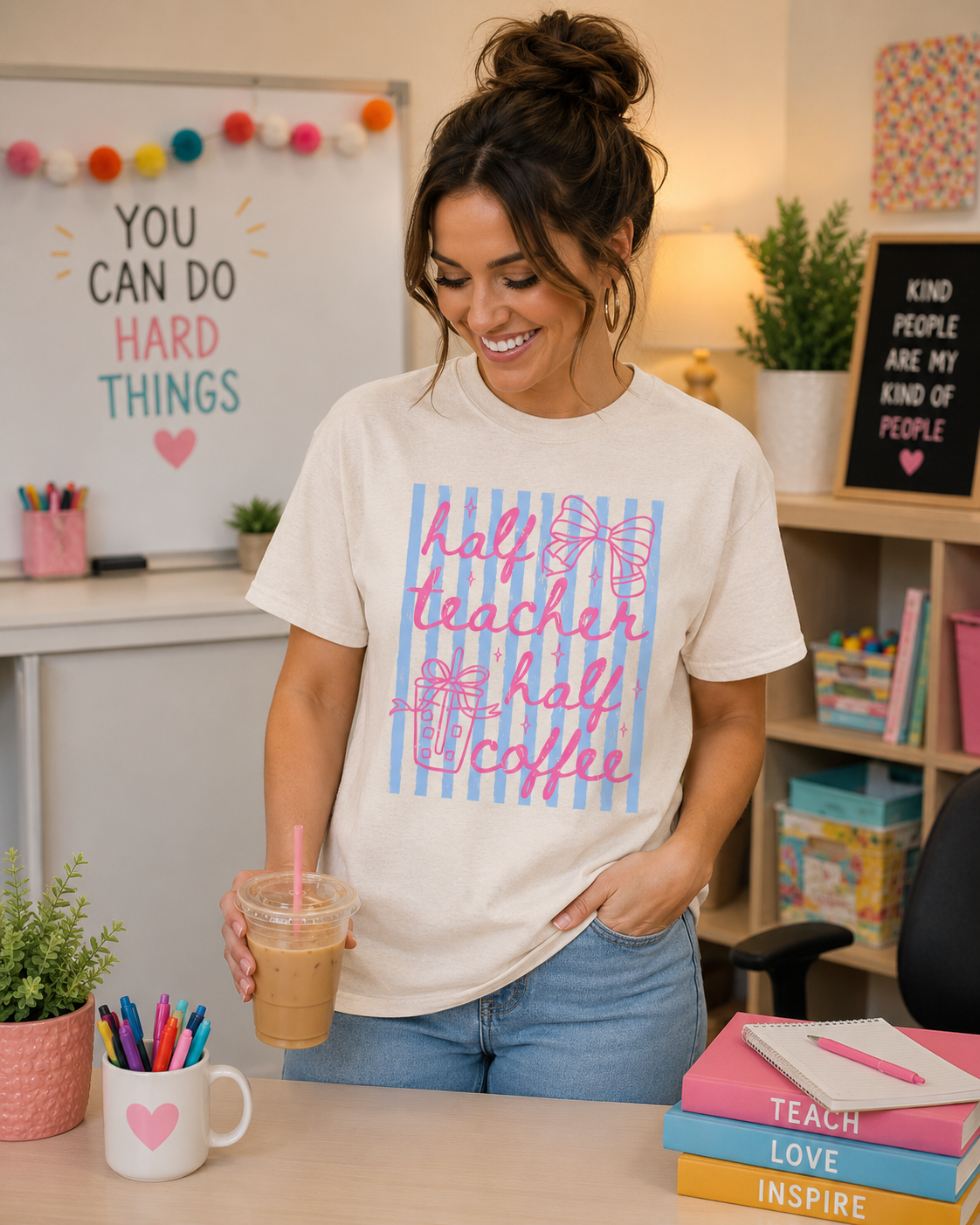 Half Teacher Half Coffee