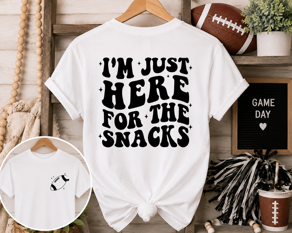 I'm Just Here for the Snacks- Toddler/Youth