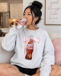 Diet Coke Bow-Sweatshirt/ Tee
