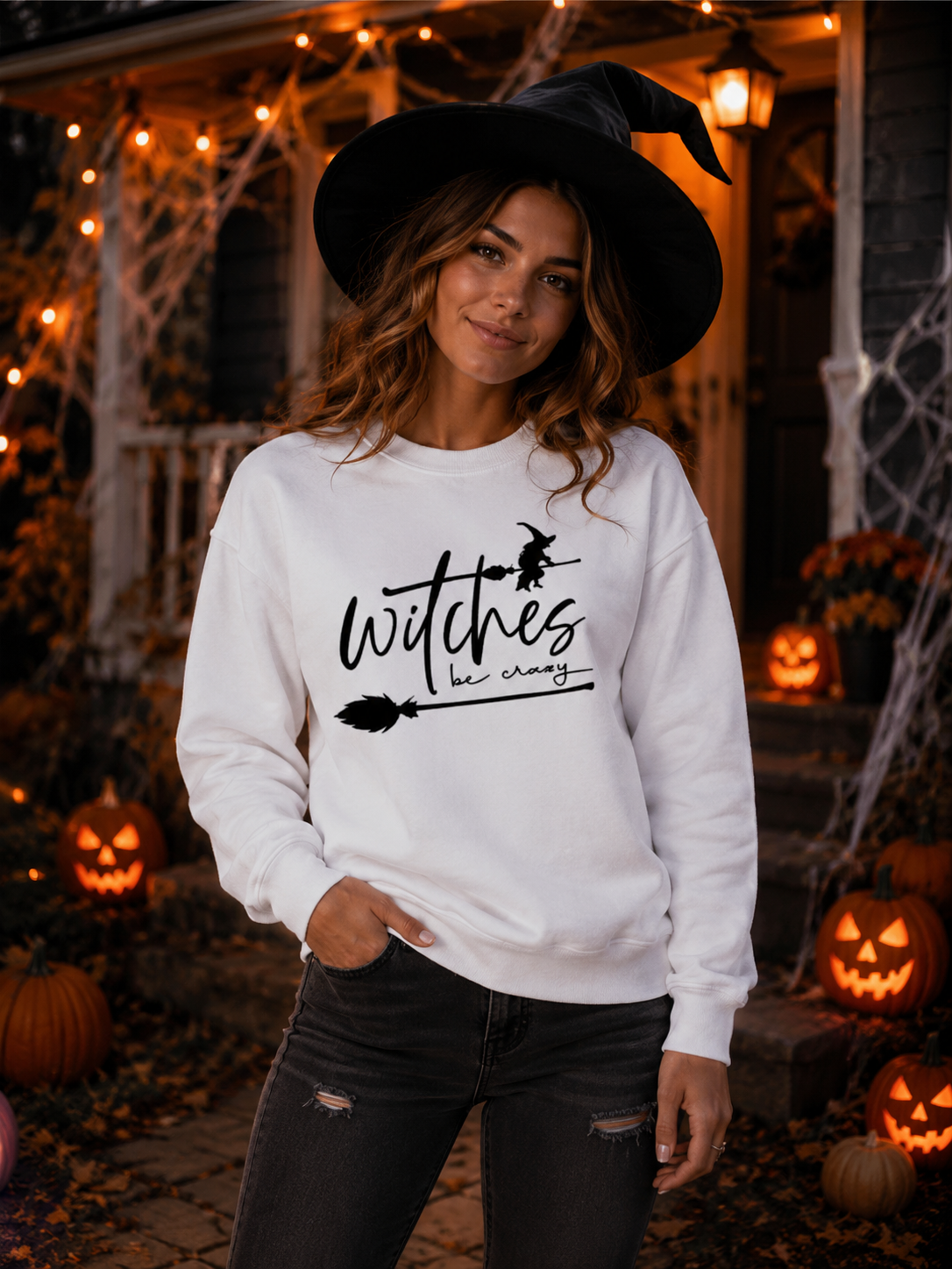 Witches Be Crazy Sweatshirt