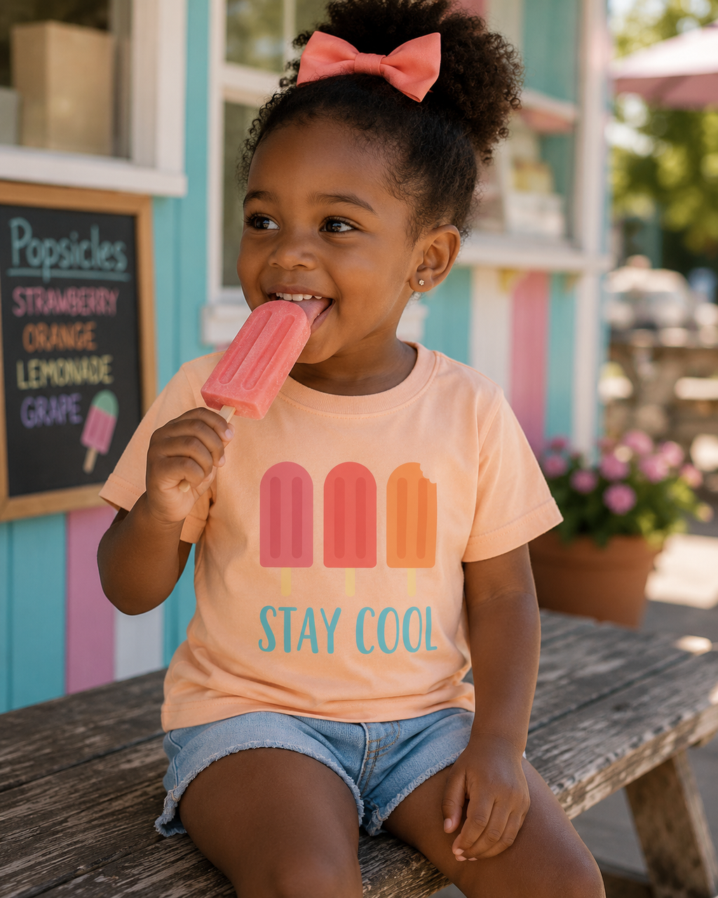 Stay Cool Toddler Tee 🍦☀️💕