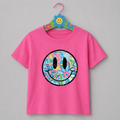 😊🌸 Groovy Smiley Toddler Tee
