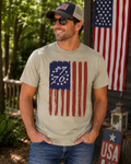 🇺🇸 1776 Vintage Flag Patriotic Tee