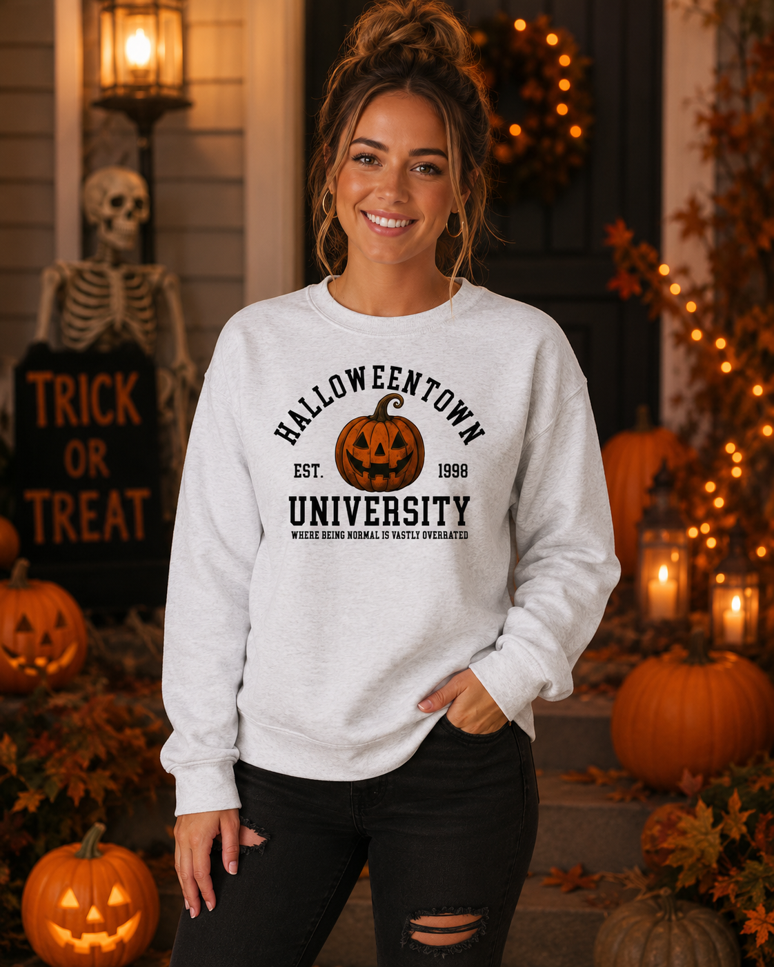 Halloweentown University Crewneck Sweatshirt