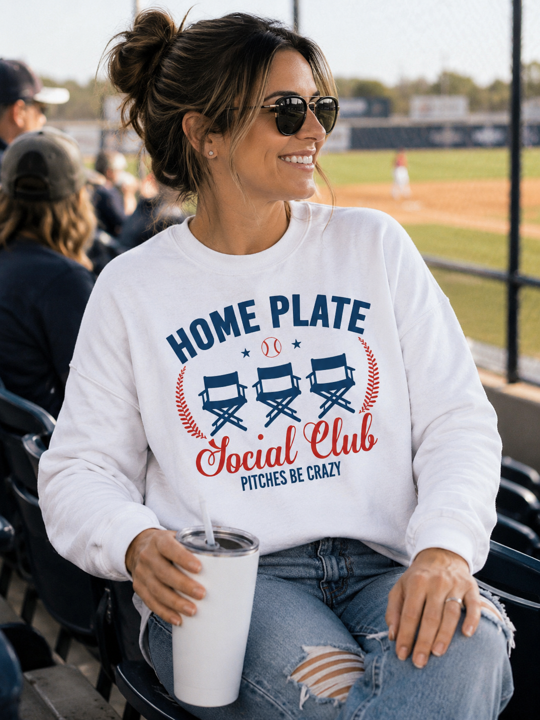 Home Plate Social Club Sweatshirt