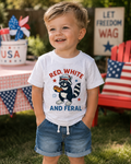 RED WHITE AND FERAL