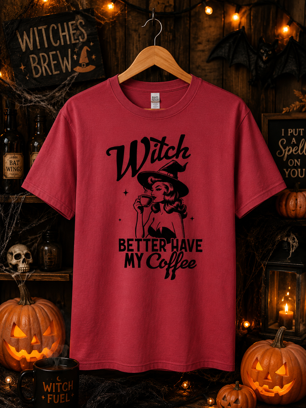 ☕ Witch Better Have My Coffee Tee  🎃