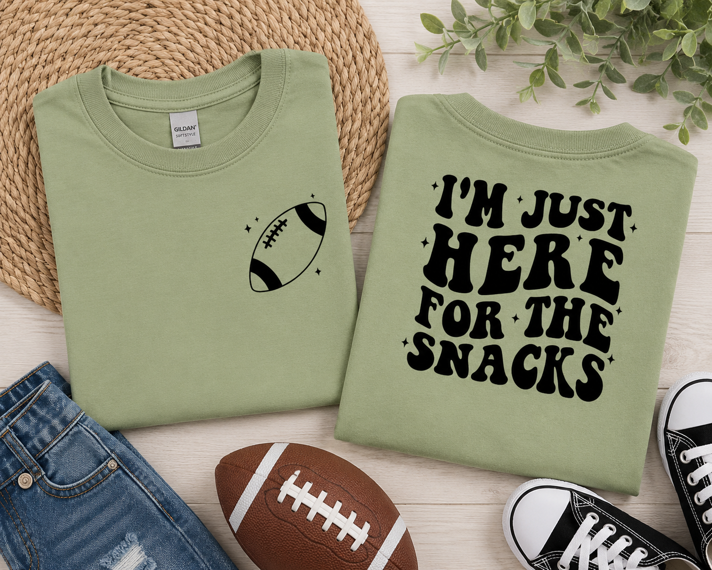 I'm Just Here for the Snacks- Toddler/Youth