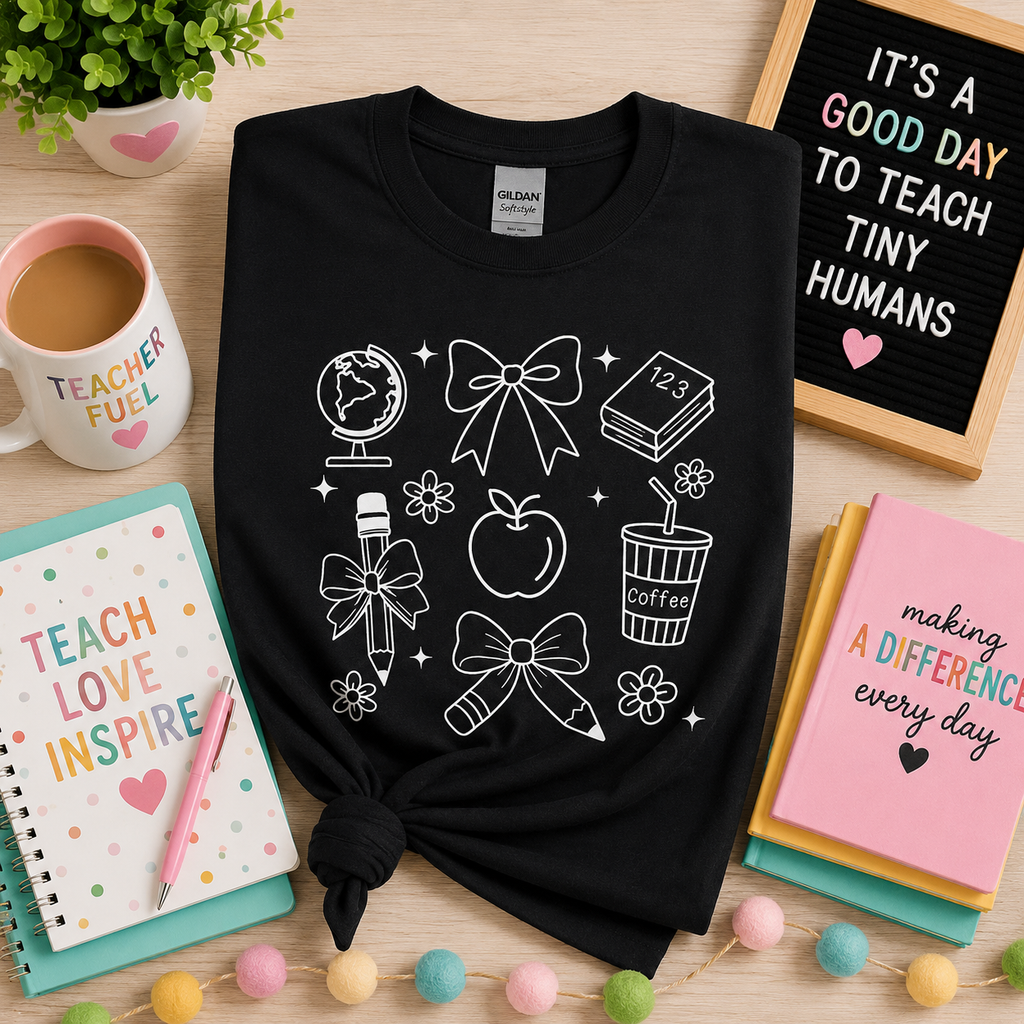 Teacher Essentials Graphic Tee