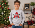 Christmas Gamer Youth Long Sleeve Tee