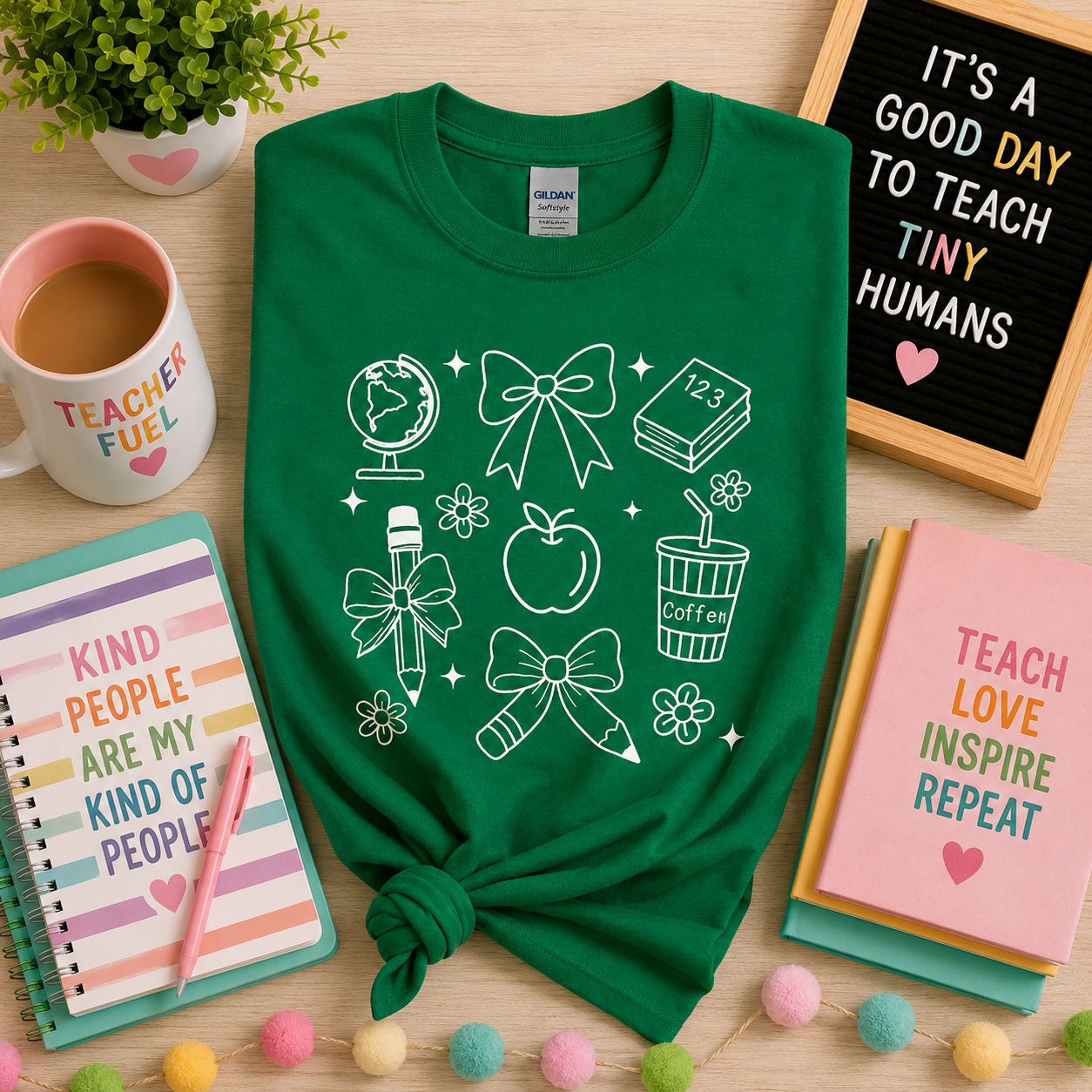 Teacher Essentials Graphic Tee
