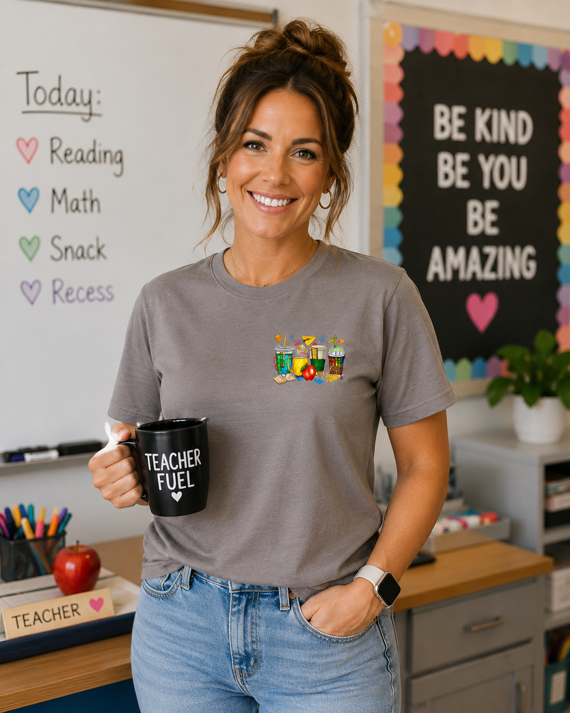 Teacher Snack-Time Graphic Tee