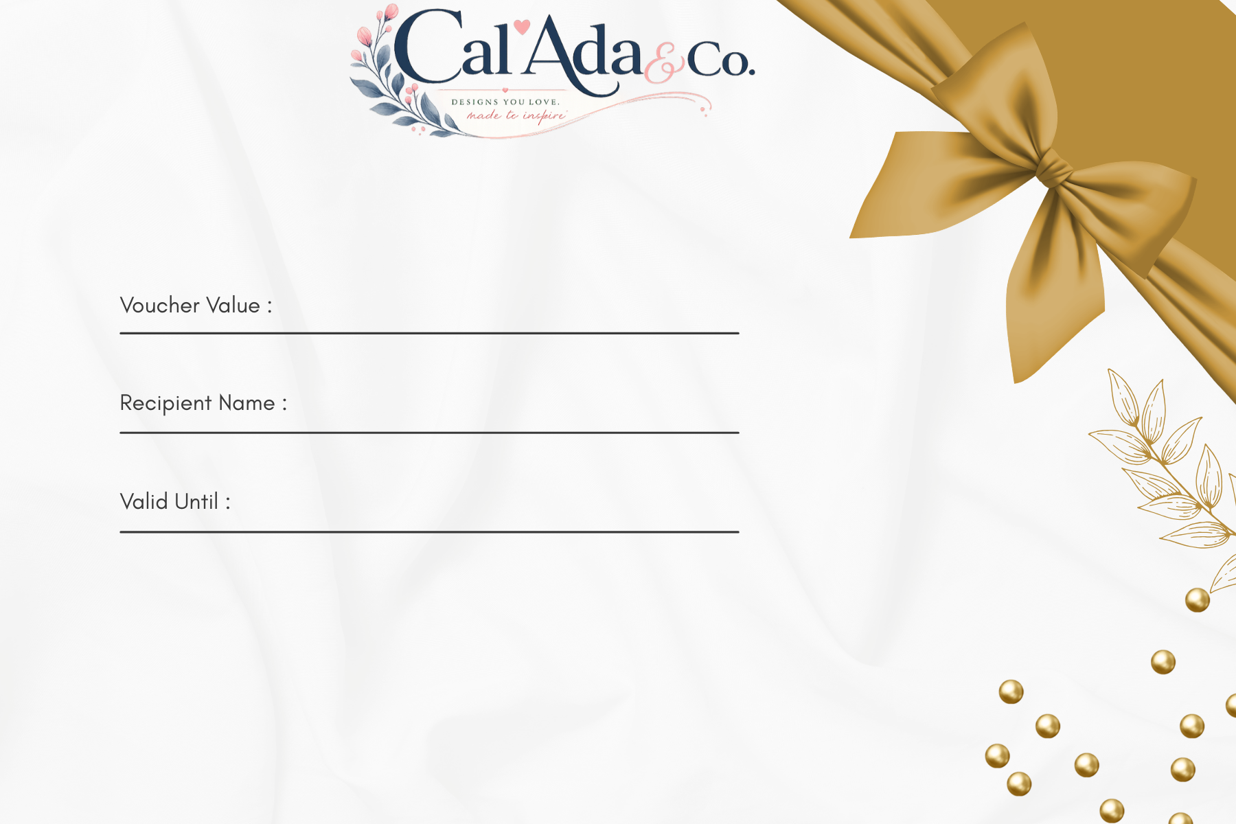CalAda &Co Gift Card