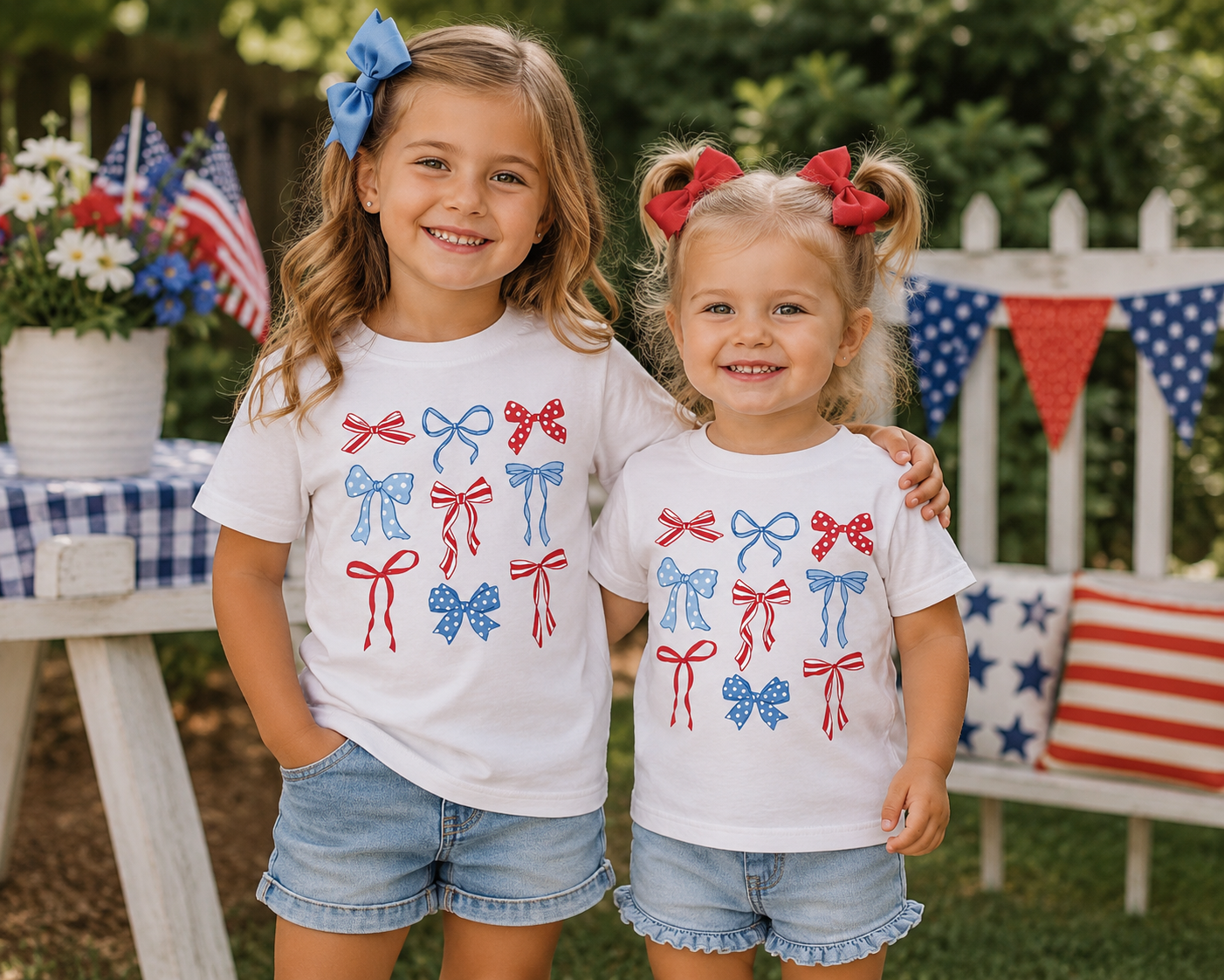 Red White and Bow